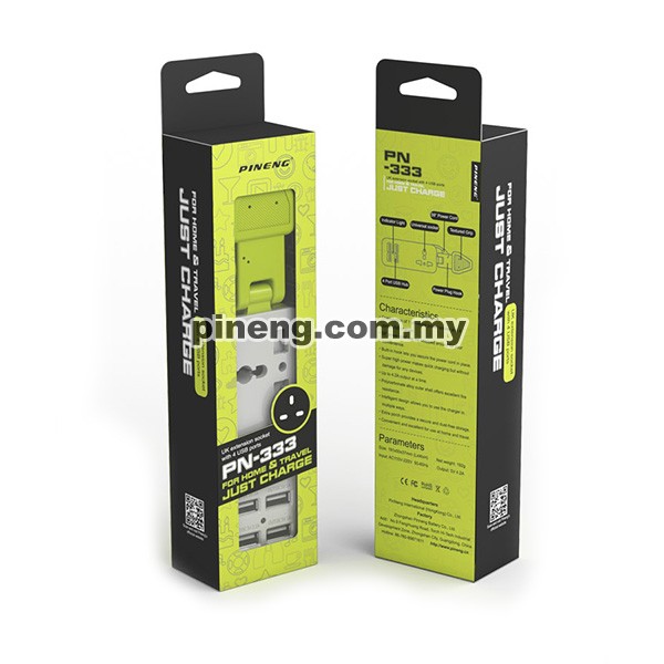 PINENG PN-333 4 USB Ports Extension Charger PINENG PN-333 4 USB Ports Extension Charger