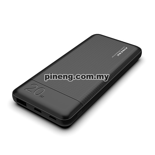 PINENG PN-852PD 10000mAh PD/QC 3.0 20W Built-In Cables Power Bank - White PINENG PN-852PD 10000mAh PD/QC 3.0 20W Built-In Cables Power Bank - White