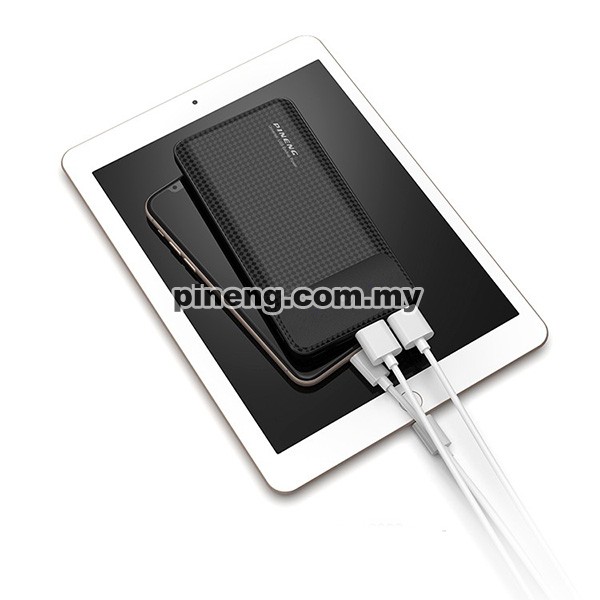 PINENG PN-936 10000mAh 3 Input Lithium Polymer Power Bank - White PINENG PN-936 10000mAh 3 Input Lithium Polymer Power Bank - White