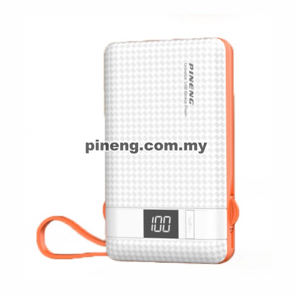 PINENG PN-950 10000mAh Built-In 2 Cable ...