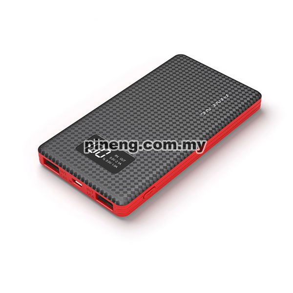 PINENG PN-960 6000mAh Lithium Polymer Power Bank - Black