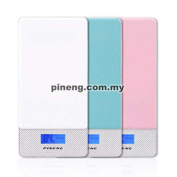 PINENG PN-993 10000mAh Quick Charge 3.0 Type C Polymer Power Bank - Blue