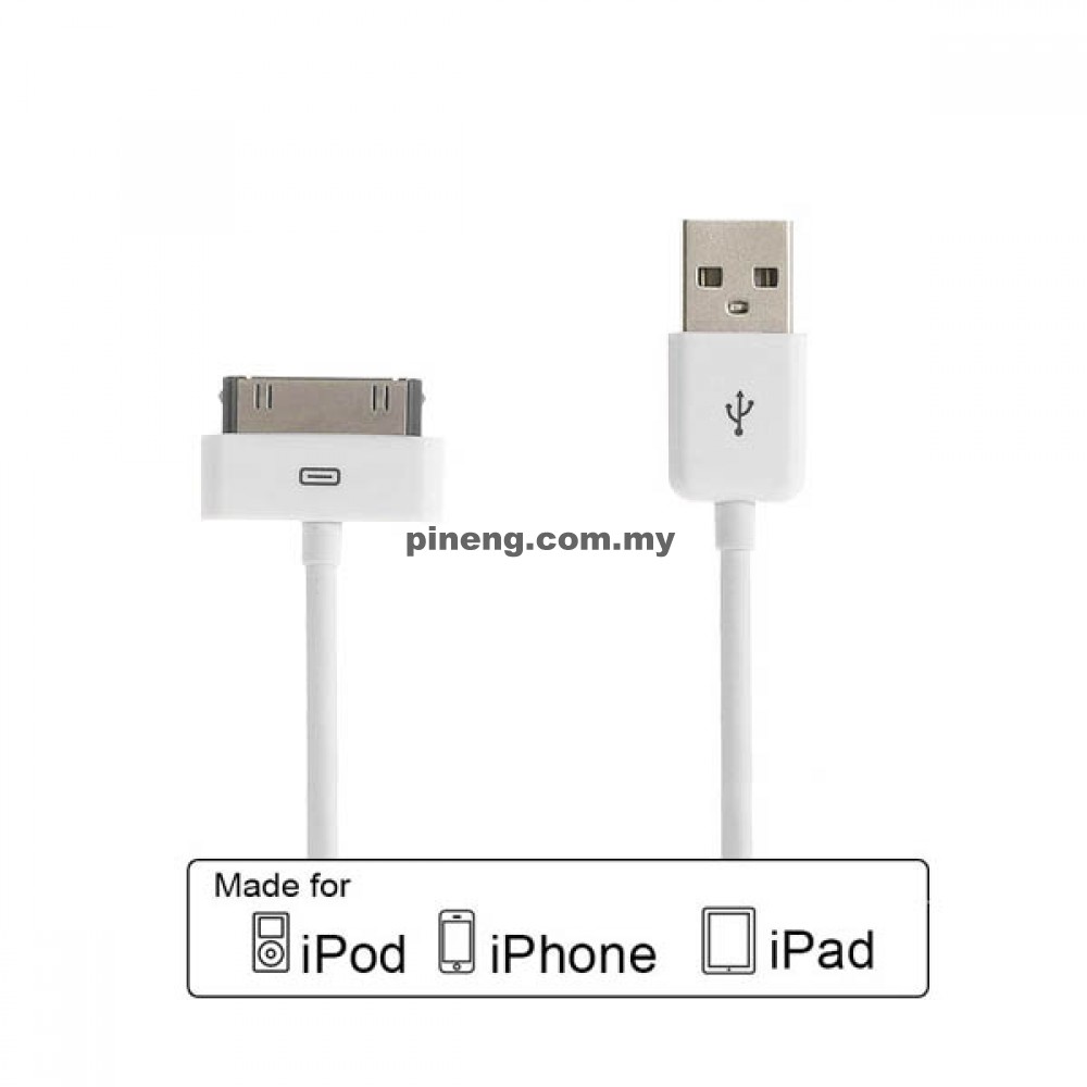 Apple 30 Pin Short Charging Cable
