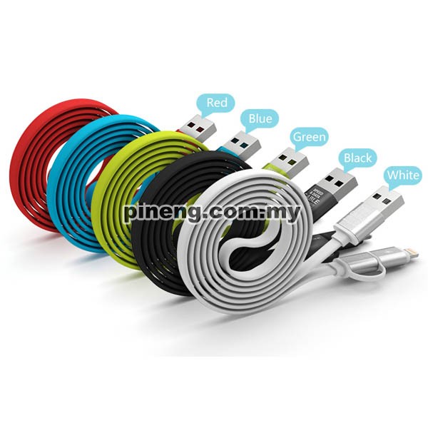 PINENG PN-304 High Speed 2 In 1 Charging & Data Cable