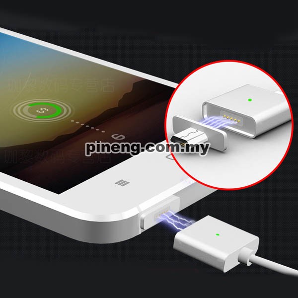 WSKEN X-CABLE 2.4A Magnetic Micro USB Data & Charging Cable