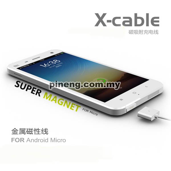 WSKEN X-CABLE 2.4A Magnetic Micro USB Data & Charging Cable
